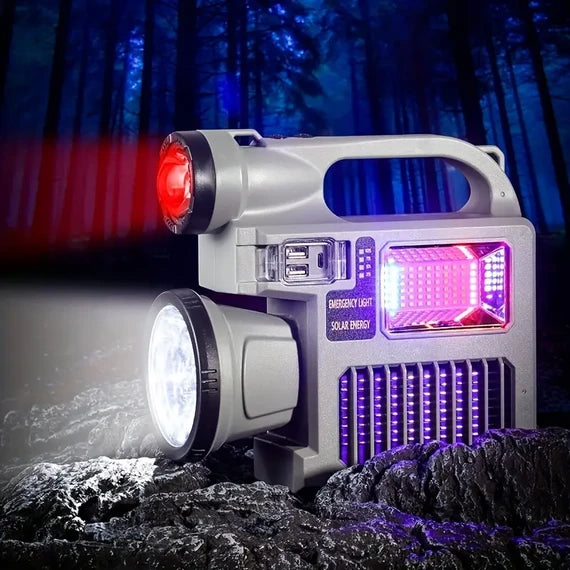 Multifunctional Solar Searchlight & Mosquito Trap