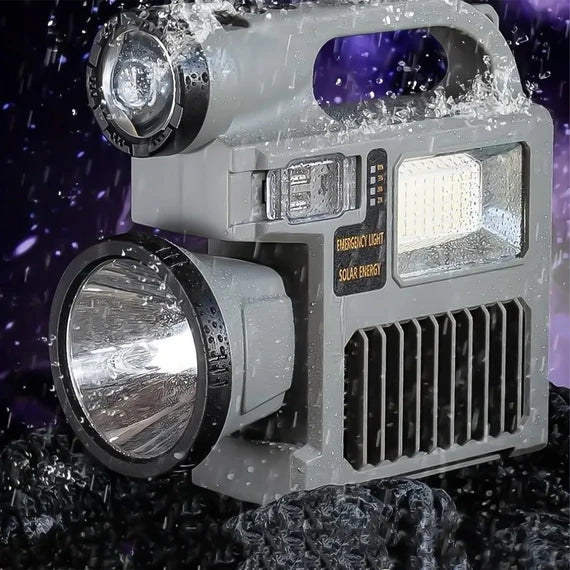 Multifunctional Solar Searchlight & Mosquito Trap