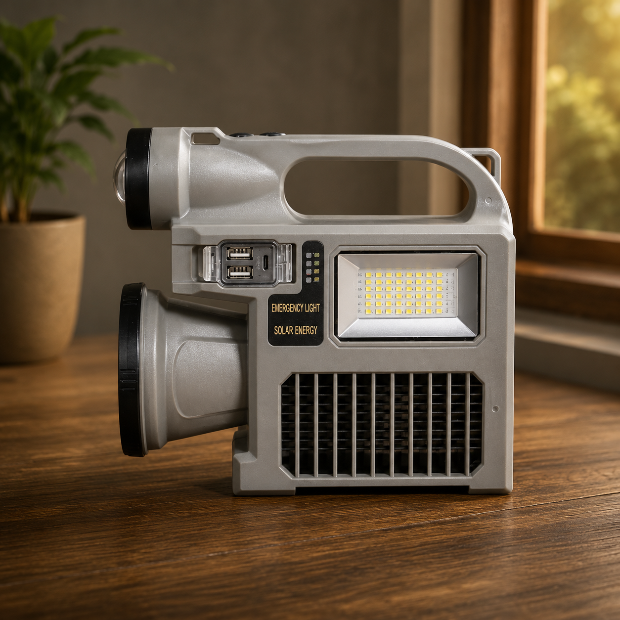 Multifunctional Solar Searchlight & Mosquito Trap