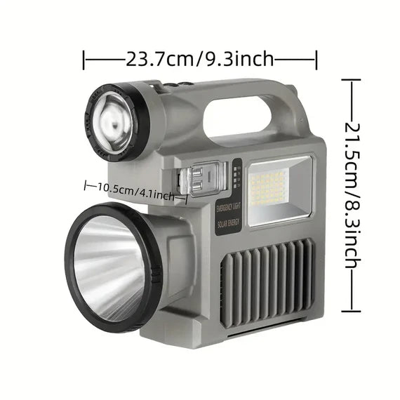 Multifunctional Solar Searchlight & Mosquito Trap